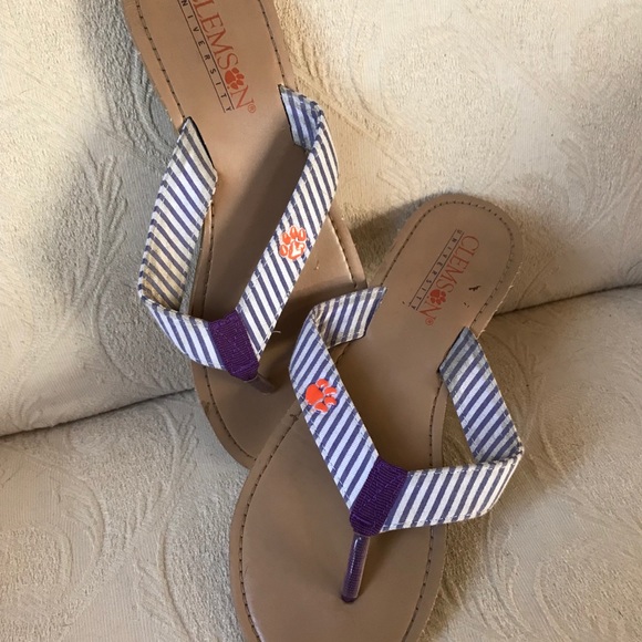 clemson flip flops